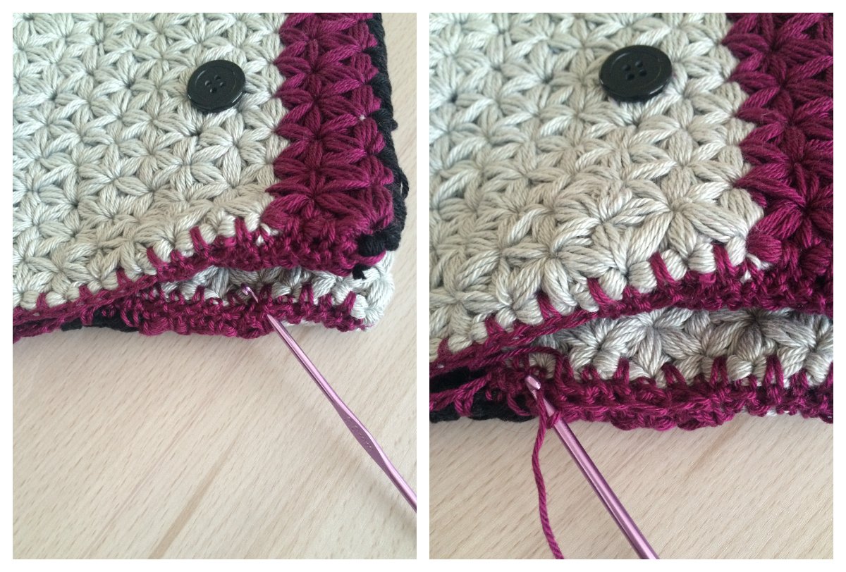 Blog-Inhaltsbild für 'Mamaorganizer, kostenlose Häkelanleitung von Wolldiamant'